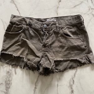 Army green Free people shorts size 28